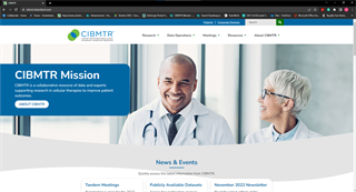 New CIBMTR Website