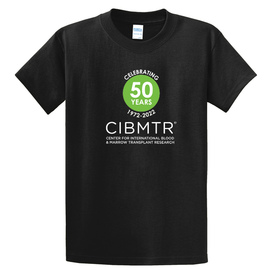 CIBMTR T-Shirt with 50th Anniversary Logo