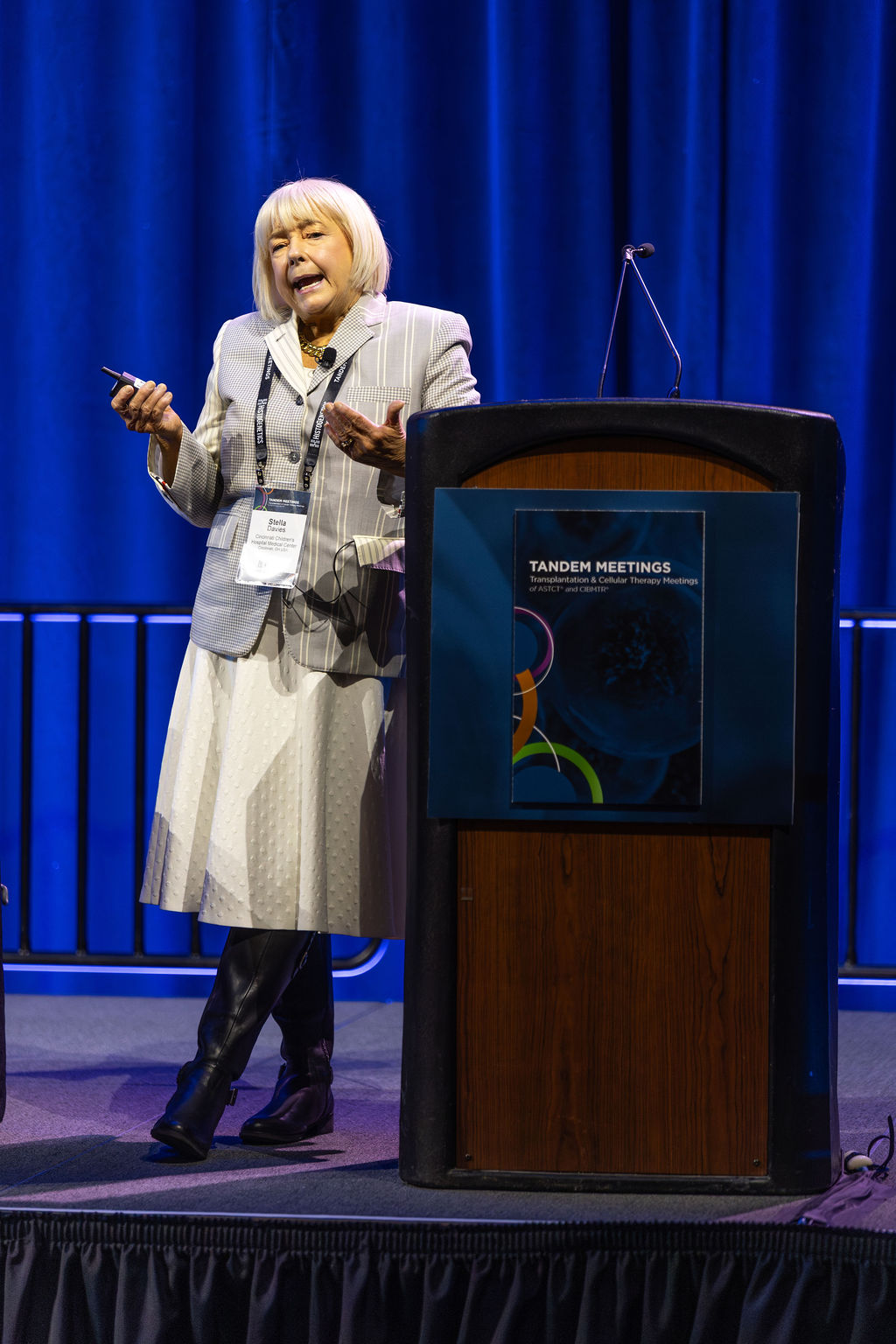 Stella Davies delivers the CIBMTR Mortimer M. Bortin lecture